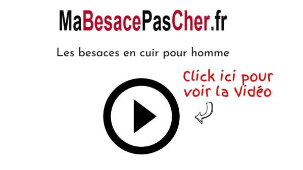 Les besaces cuir pour homme en vidéo